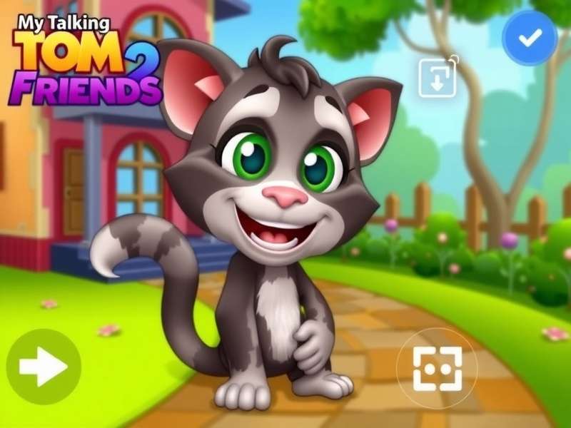My Talking Tom Friends 2 Mod APK Gameplay Screenshot