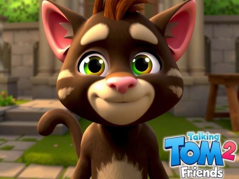 My Talking Tom Friends 2 Game Screenshot