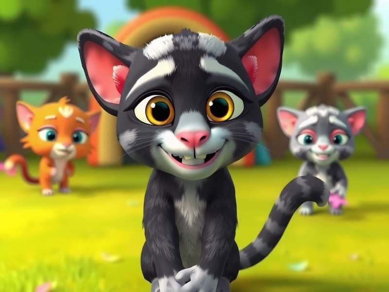 My Talking Tom Friends 2 Game Screenshot