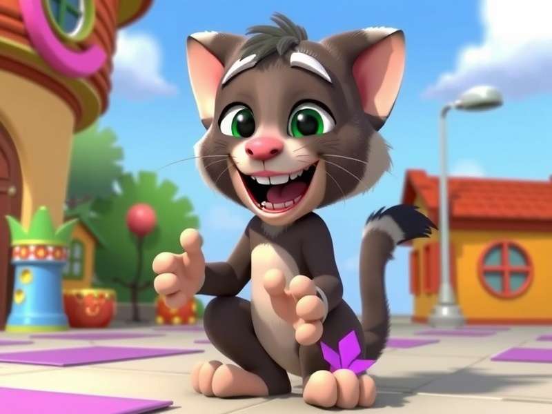 My Talking Tom 3 गेमप्ले स्क्रीनशॉट
