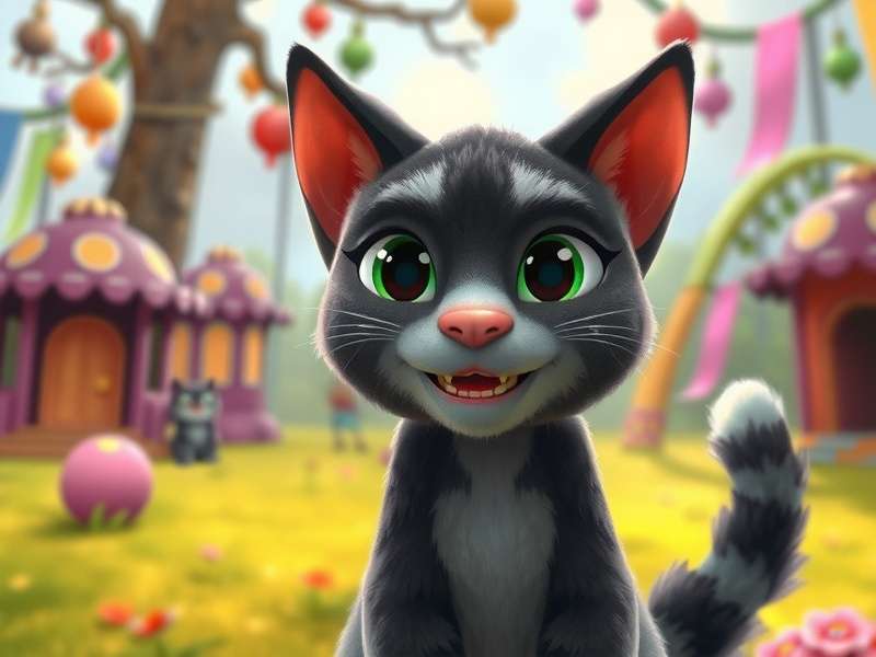 My Talking Tom Cat 2 गेमप्ले स्क्रीनशॉट