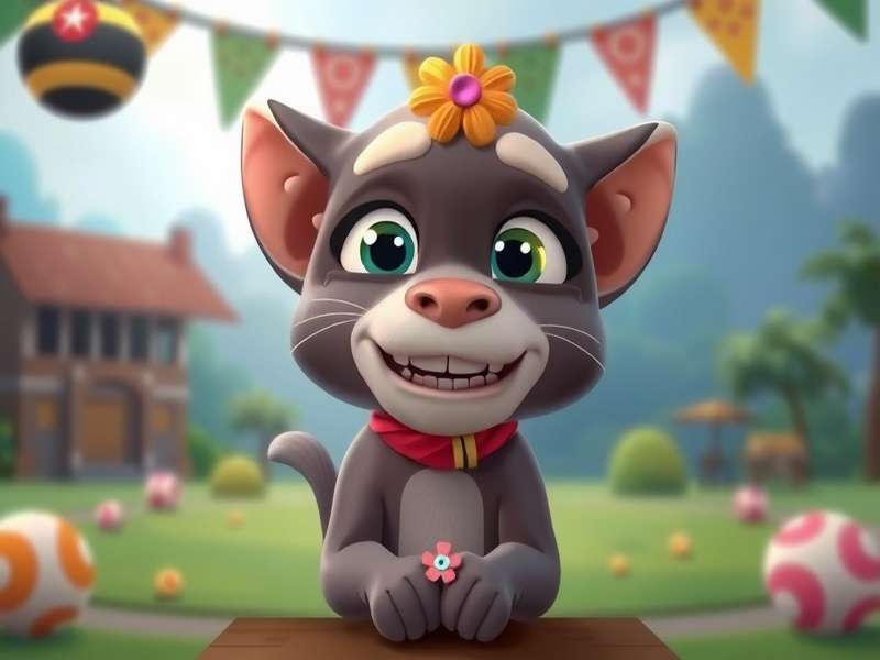 My Talking Tom Friends सीक्रेट रूम वीडियो थंबनेल