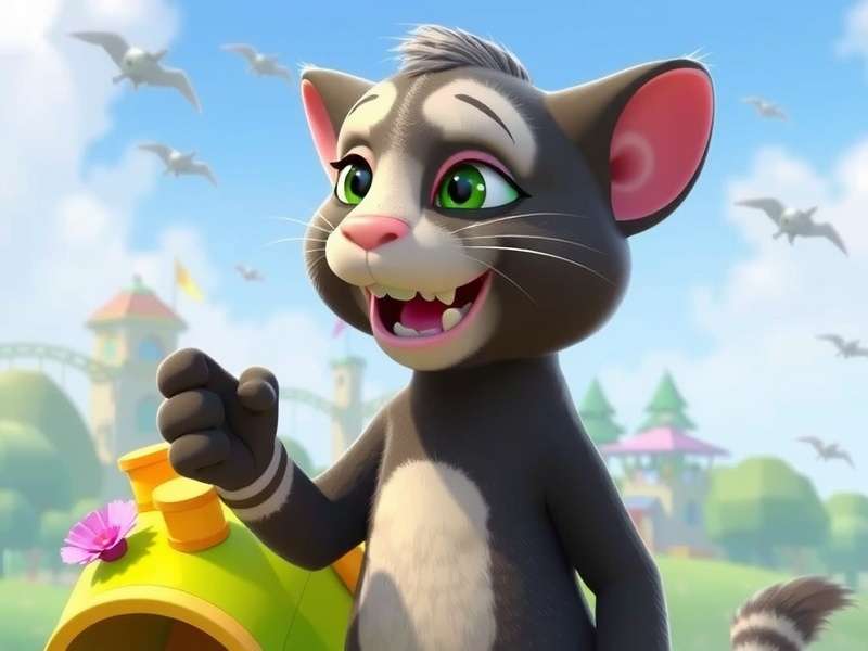 My Talking Tom 2 गेमप्ले स्क्रीनशॉट