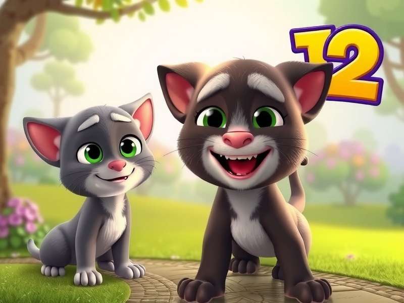 My Talking Tom Friends 2 गेमप्ले स्क्रीनशॉट
