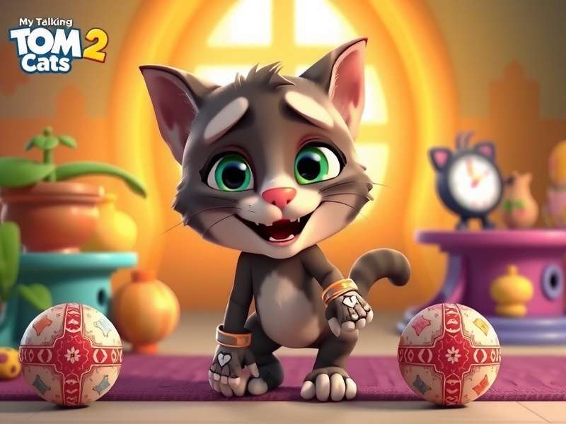 My Talking Tom Cat 2 Games - Tom और उसके दोस्त