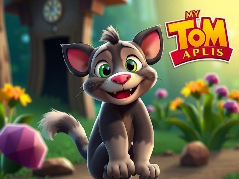 My Talking Tom गेमप्ले स्क्रीनशॉट