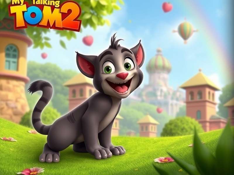 My Talking Tom 2 गेमप्ले स्क्रीनशॉट