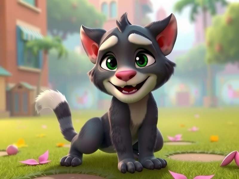 My Talking Tom 2 गेमप्ले स्क्रीनशॉट