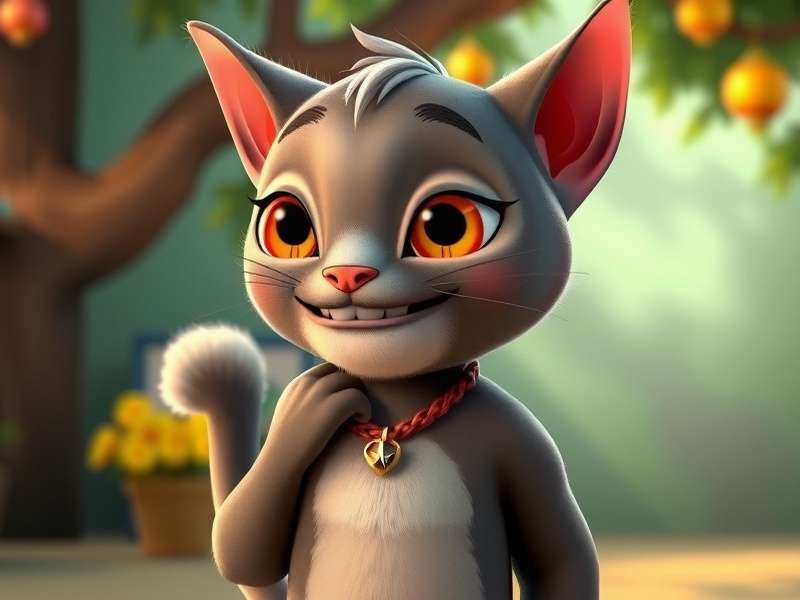 My Talking Tom Friends 2 में Ginger करैक्टर का गेमप्ले स्क्रीनशॉट
