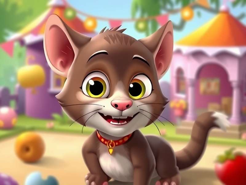 My Talking Tom Friends Game Screenshot