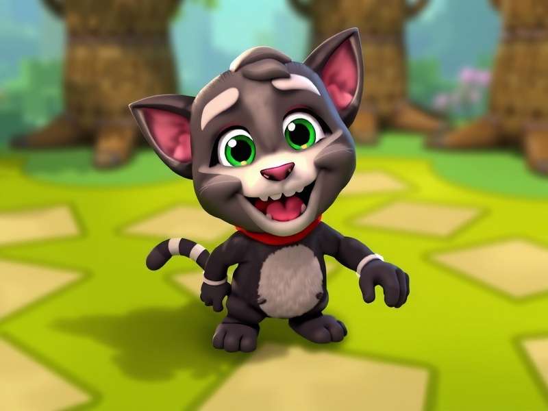 My Talking Tom 2 गेमप्ले स्क्रीनशॉट