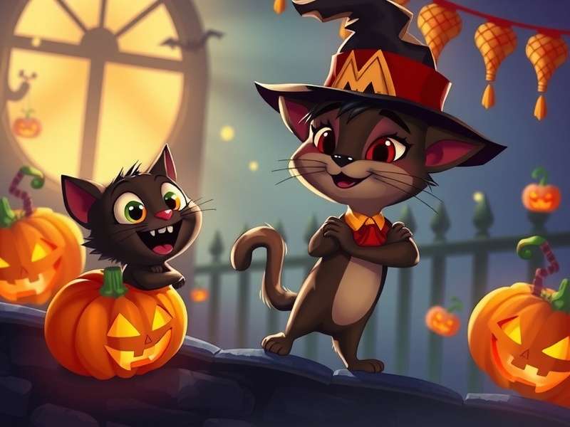 My Talking Tom Friends Halloween Event Screenshot