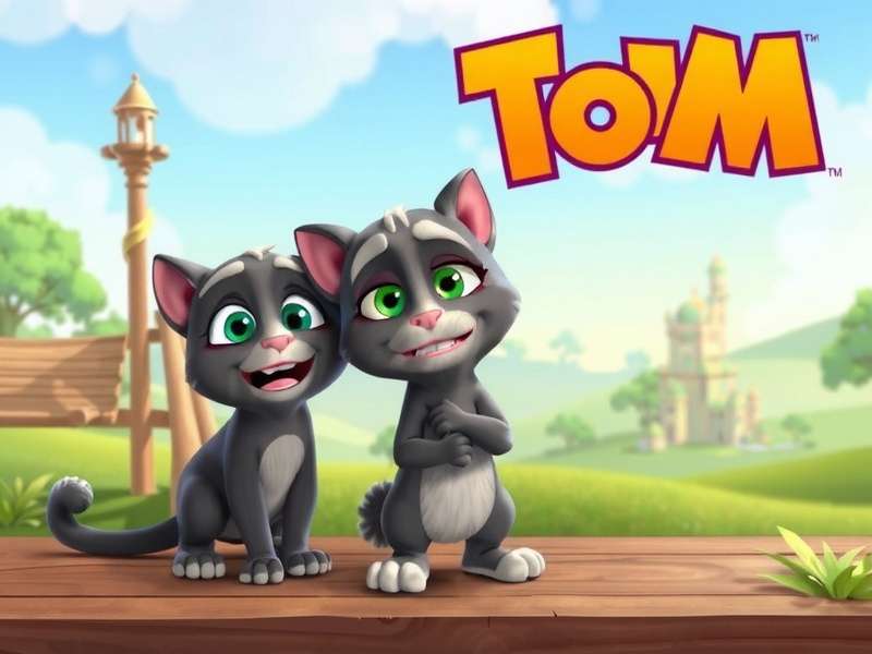 My Talking Tom Friends Game Screenshot