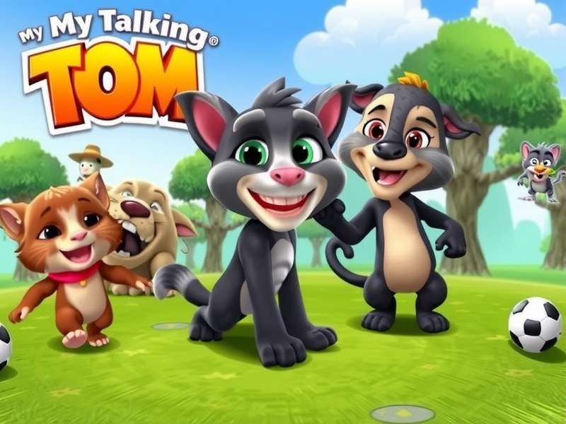 My Talking Tom 3 गेमप्ले स्क्रीनशॉट
