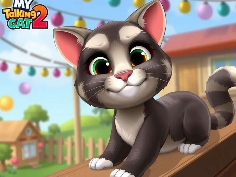 My Talking Tom Cat 2 Game Screenshot