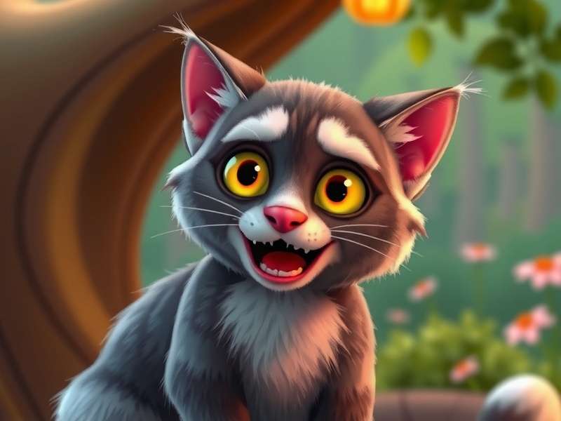 My Talking Tom विभिन्न फनी कलर्स में