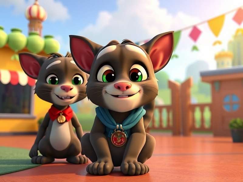 My Talking Tom Friends 2 ट्रेलर स्क्रीनशॉट