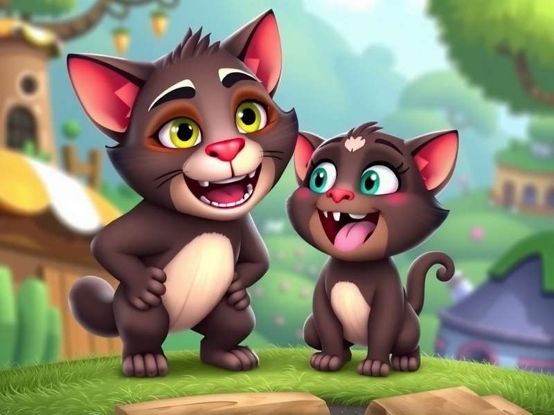 My Talking Tom गेम का स्क्रीनशॉट