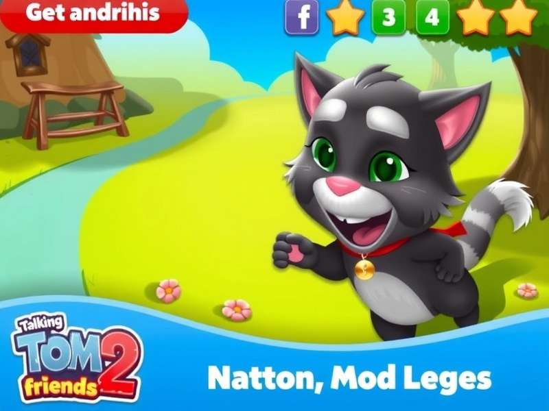 My Talking Tom Friends 2 Mod APK Screenshot