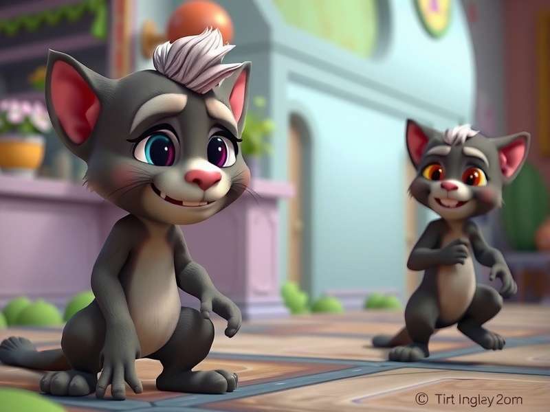 My Talking Tom 2 गेमप्ले स्क्रीनशॉट
