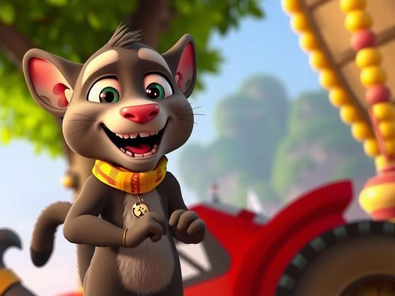 माई टॉकिंग टॉम 3 गेम का आधिकारिक ट्रेलर स्क्रीनशॉट