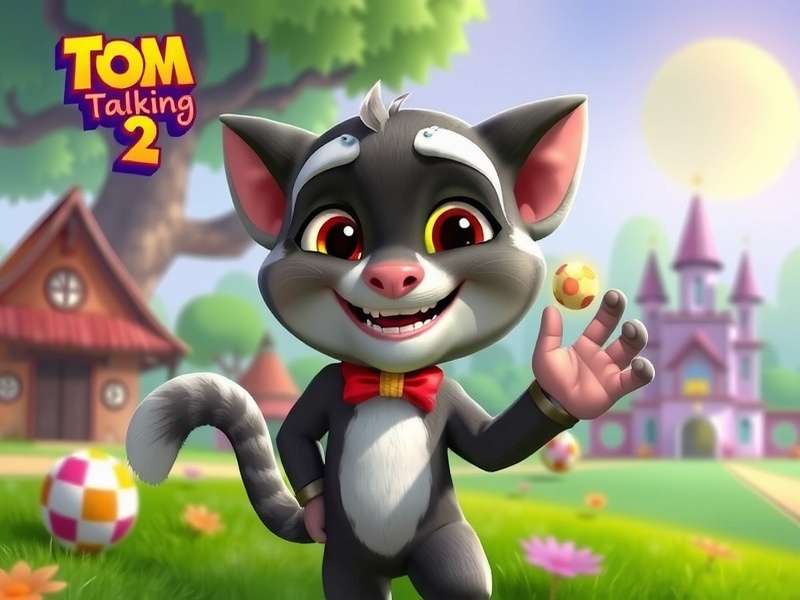 My Talking Tom 2 Mod APK गेमप्ले स्क्रीनशॉट