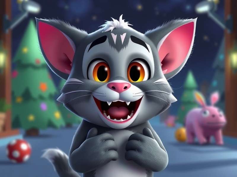 My Talking Tom Friends characters interacting together