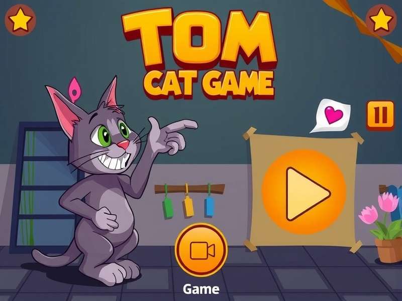 My Talking Tom character posing happily