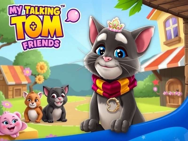 My Talking Tom Friends PC Gameplay Screenshot