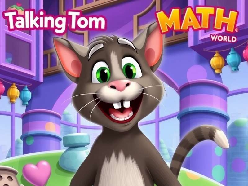 Multiple outfits and room designs for My Talking Tom