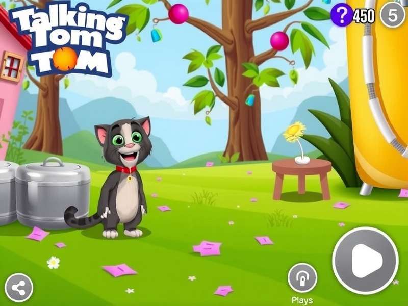 Talking Tom Character Illustration