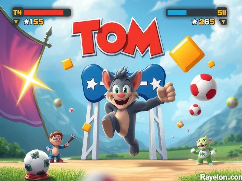 A playful cat interacting with a smartphone showing My Talking Tom game