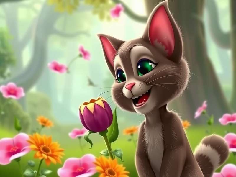 Ginger character in My Talking Tom Friends 2 September update