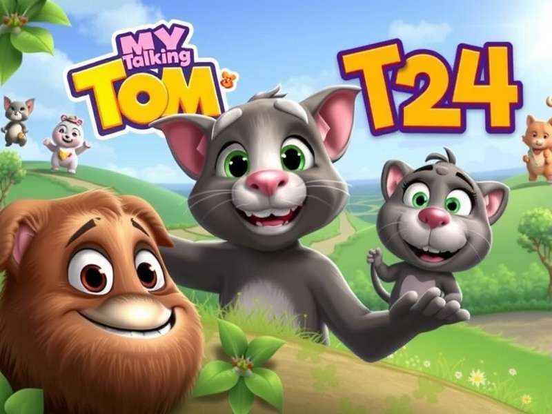 My Talking Tom 3 9 3 143 Mod Apk gameplay screenshot showing unlimited coins and gems