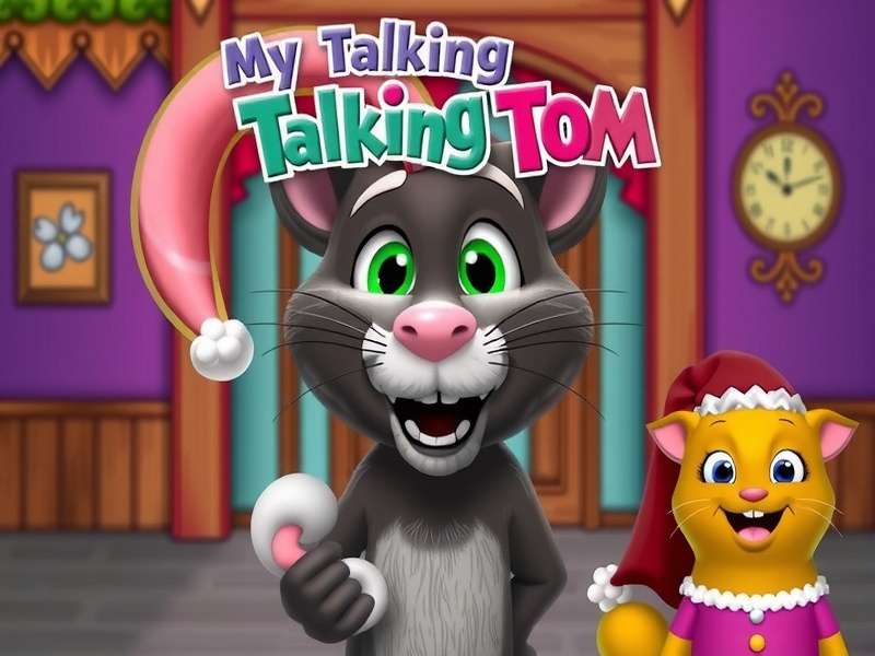 My Talking Tom 1 game character — the adorable virtual cat ready to play and talk!