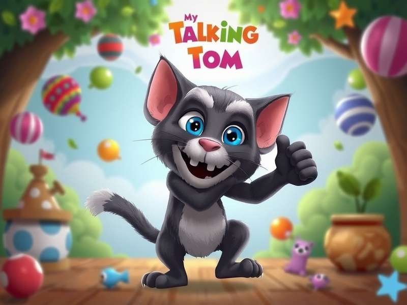 My Talking Tom Shorts featuring Tom and his friends in a playful scene