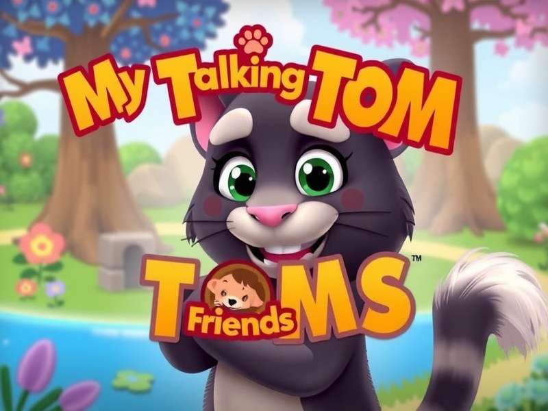 My Talking Tom Friends Download - Game characters group photo