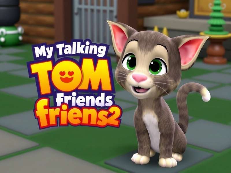 My Talking Tom Friends 2 Ginger character official art and release date announcement
