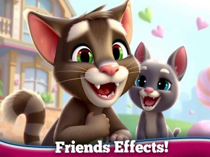 My Talking Tom Friends Effects — Ultimate 2025 Encyclopedia showing all power-ups and effects