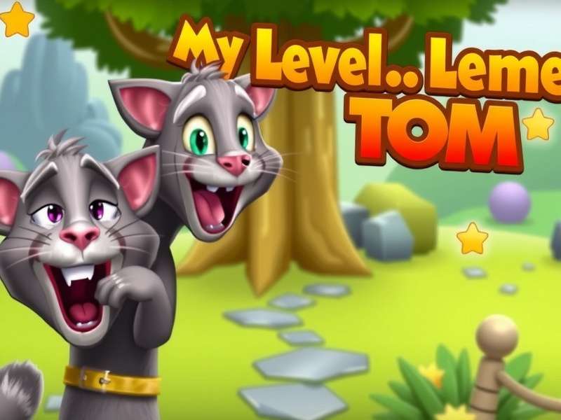 My Talking Tom 2 Level 999 gameplay screenshot showing Tom in the final challenge arena