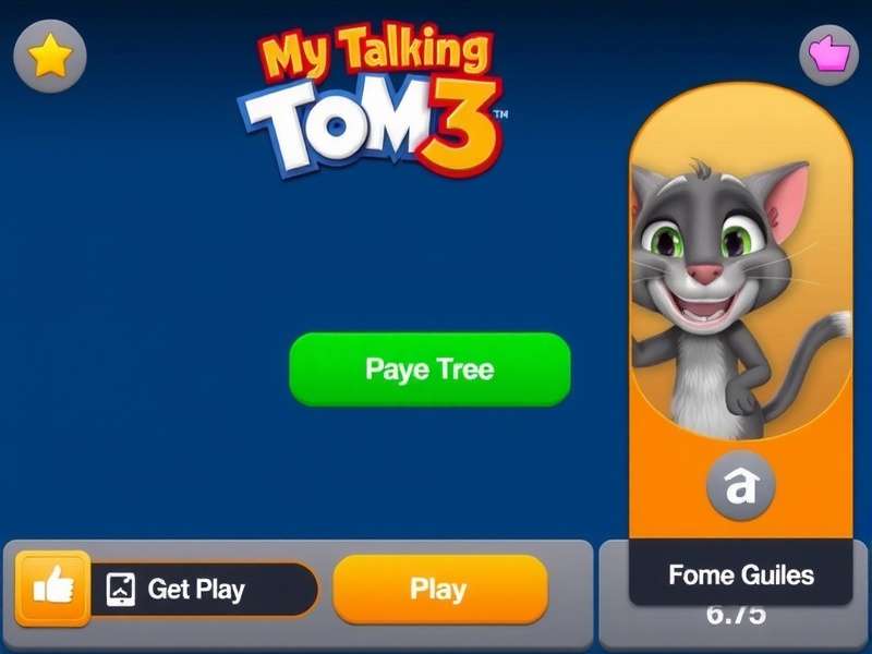 My Talking Tom 3 5 2 101 Mod Menu gameplay screenshot showing mod interface with unlimited coins and diamonds